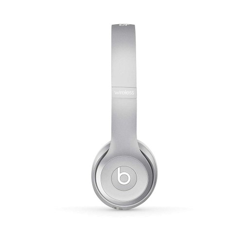 Refurbished - Beats Solo 2 Wireless On-Ear Headphones - Silver - Grade A