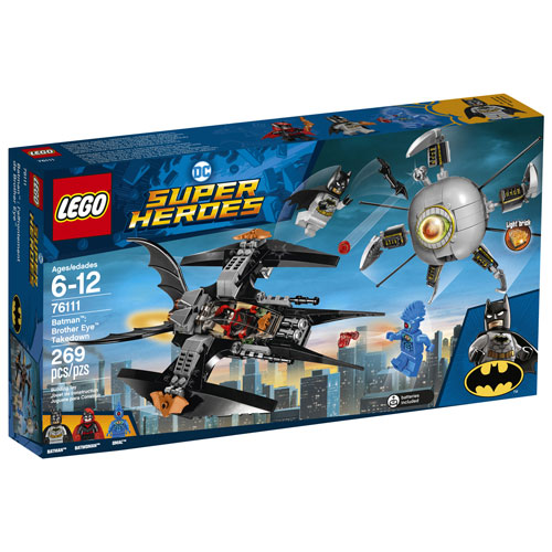 Lego Dc Super Heroes Batman Brother Eye Takedown 269 Pieces