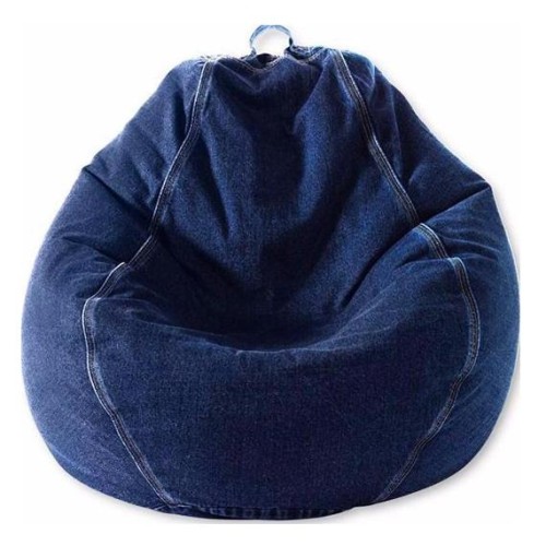 Pouf ADULTE PEAR, DENIM, INDIGO intriqués