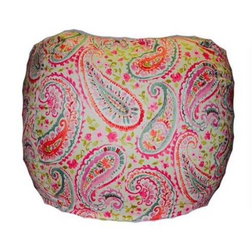 Bean Bag GIANT -- WATERCOLOR PAISLEY BEANBAG