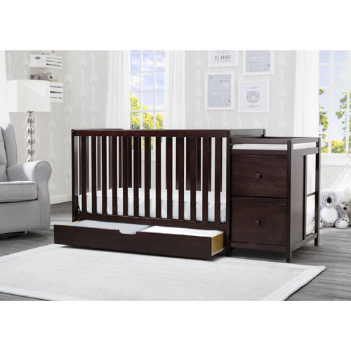 cheap cribs with changing table