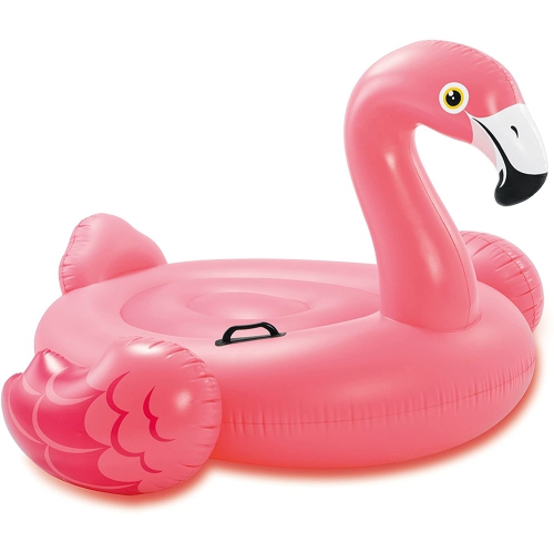 Intex Flamingo Inflatable Ride-On, 56" X 54" X 38", for Ages 3+