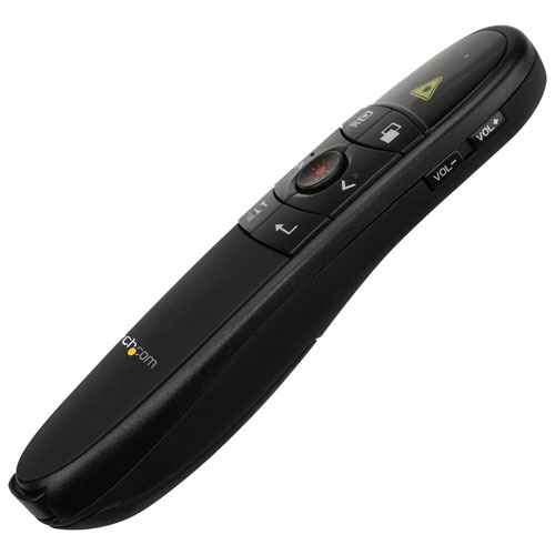 Télécommande de présentation sans fil avec pointeur laser rouge de 90 pi de StarTech