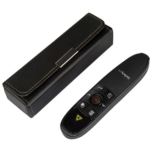 Télécommande de présentation sans fil avec pointeur laser rouge de 90 pi de StarTech