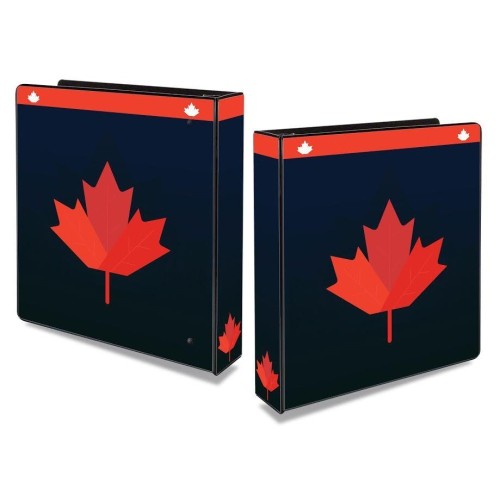 Ultra Pro Maple Leaf 3-Ring Canada Binder - 2" Wide