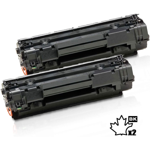 2 Inkfirst® Compatible Toner Cartridges Replacement for HP CB435A CE285A CB436A 35A 85A 36A LaserJet M1213nf M1136 M1214nfh