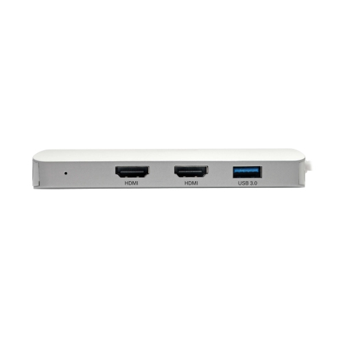 Tripp Lite USB C Docking Station w/USB Hub, 2x HDMI, VGA, PD Charging 1080p, USB Type C, USB-C, USB Type-C