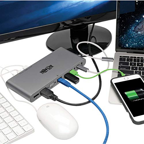 USB C Dock HDMI VGA DP Gbe 4K