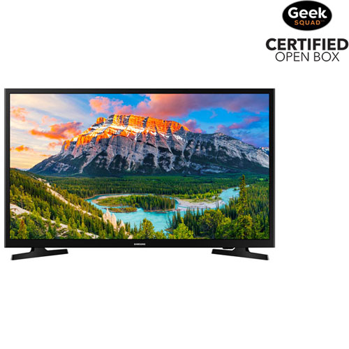Open Box - Samsung 32" 1080p HD LED Tizen Smart TV - Glossy Black