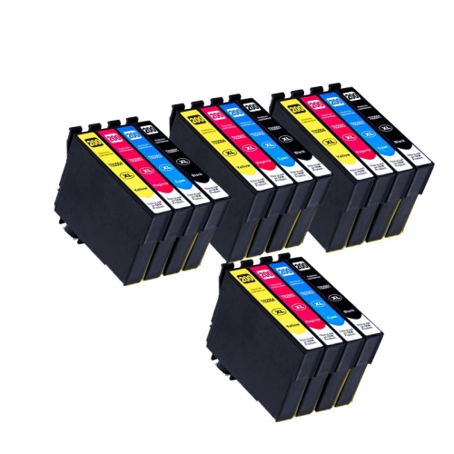 Max Saving - 4 Set -(16 Pack) Compatible Inkjet Cartridges Replace for Epson T200 T200XL #200 #200XL (T200XL120, T200XL220, T200XL320, T200