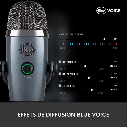 Blue Microphones Yeti Nano USB Microphone - Grey