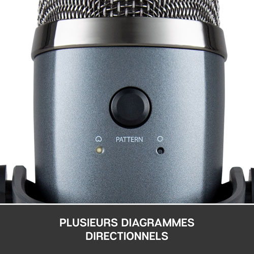 Blue Microphones Yeti Nano USB Microphone - Grey