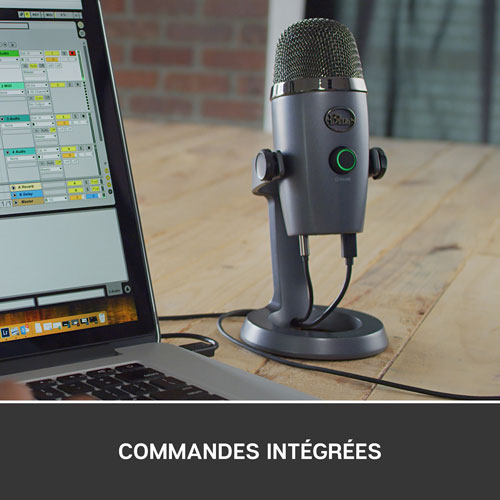 Blue Microphones Yeti Nano USB Microphone - Grey