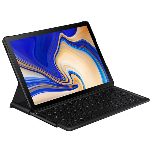 samsung book cover keyboard for galaxy tab s4 black tablet
