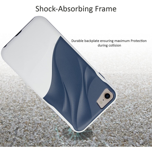 Navor Slim Fit Protective Soft and Lightweight Bumper Case for iPhone 7 And 12