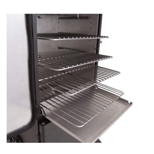 Fumoir noir vertical au propane de 15 000 BTU, 770 pouces carrés