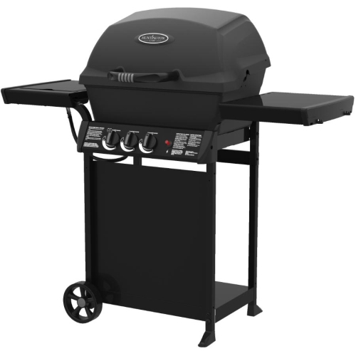 Black Propane BBQ - 3 Burner