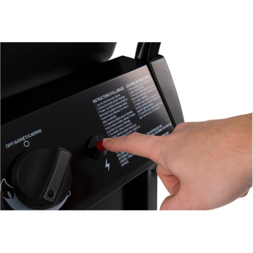 Black Propane BBQ - 3 Burner