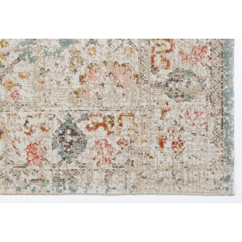 Ladole Rugs Marigold Cream Beige Indoor/Outdoor Area Rug 7'10" x 10'5"