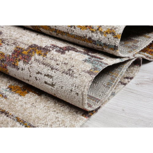 Ladole Rugs Cranbrook Southwestern Charcoal Brown Indoor/Outdoor Area Rug 6'5" x 9'5"