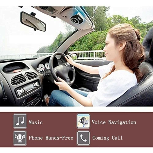 Trousse mains libres mains libres mains libres pour voiture avec haut-parleur mains libres Bluetooth de naor - prend en charge la musique, le