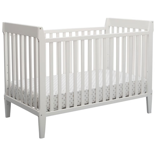 Delta Classic 4 In 1 Convertible Crib Bianca White Best Buy Canada