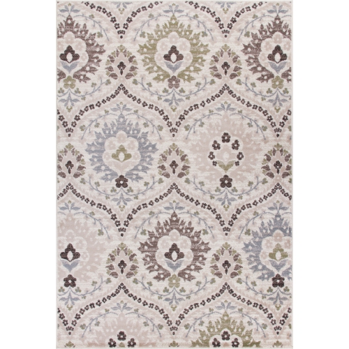 AG HOME  Fardis Flora Cream Area Rug 6'7" X 9'4"