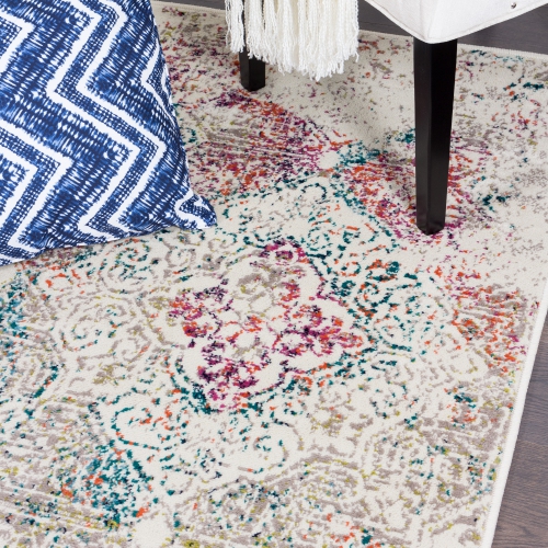 Saville Vintage Multicoloured Area Rug 4'4"x6'2"