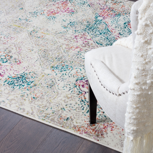 Saville Vintage Multicoloured Area Rug 4'4"x6'2"