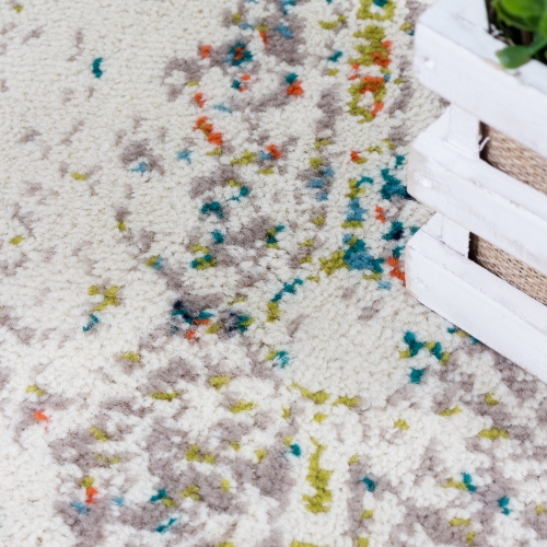 Saville Vintage Multicoloured Area Rug 4'4"x6'2"