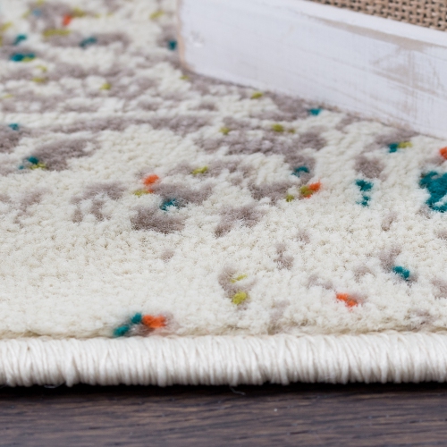 Saville Vintage Multicoloured Area Rug 4'4"x6'2"