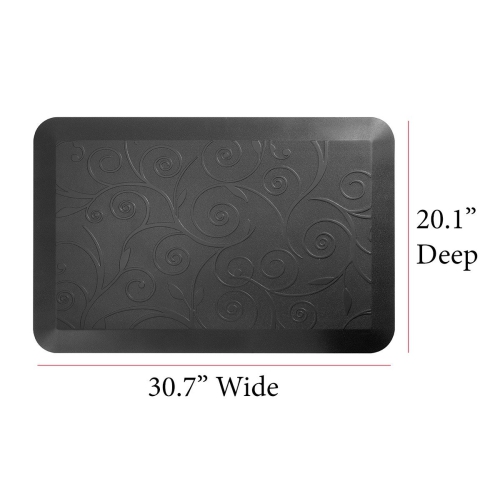 Tapis antidérapant antifatigue OrthoMAT32ii de Boost Industries pour un environnement de travail moderne conscient pour la santé