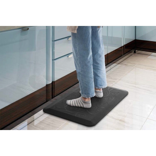 Tapis antidérapant antifatigue OrthoMAT32ii de Boost Industries pour un environnement de travail moderne conscient pour la santé