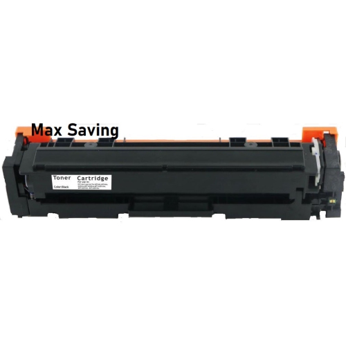 MAX SAVING  - 1 High Yield Compatible Toner Cartridge for Cf500X, HP 202X Laserjet M254Dw M281Fdw M281CDw M254Nw, Cf500A, HP202A In Black