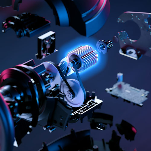 Servomoteur T300 de Thrustmaster pour PS4