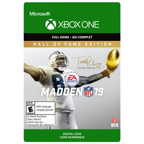 Madden NFL 19 Hall of Fame Edition - Digital Download