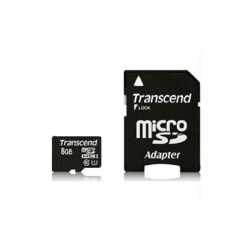 Transcend Information 8gb Microsdhc Class10 U1 W-adapter