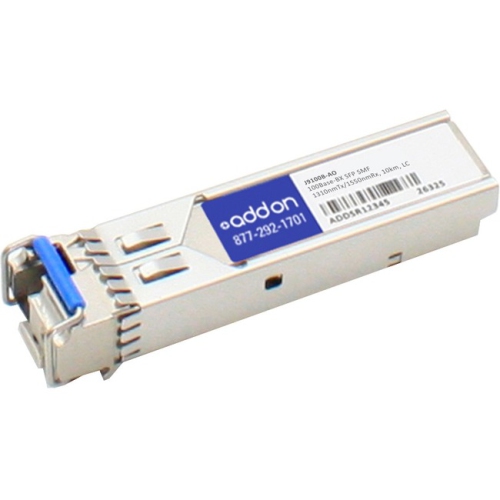 ADDON  HP J9100B Compatible Taa Compliant 100Base-Bx Sfp Transceiver (Smf, 1310Nmtx/1550Nmrx, 10Km, Lc)