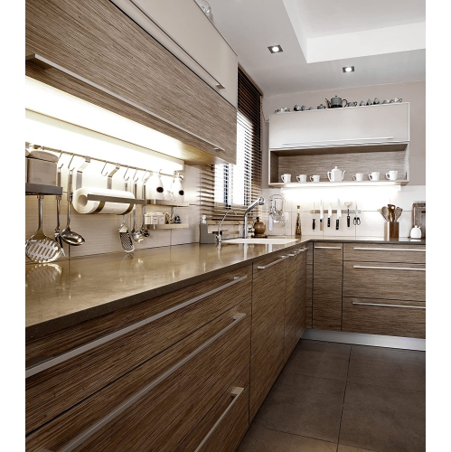 BAZZ 22 in. White and Chrome Linear LED Under Cabinet Light