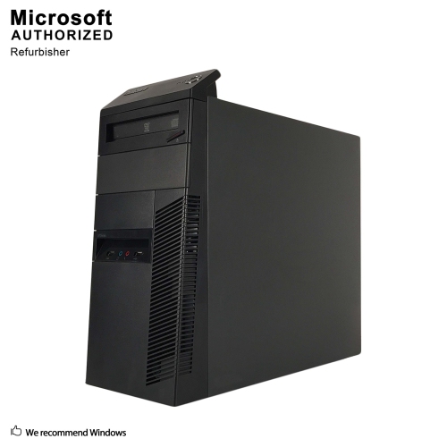 Refurbished - Lenovo ThinkCentre M92P Tower Intel Core i5 3470 3.20GHz, 8GB DDR3, 1TB HDD DVD, WIN 10 Pro(EN/FR)