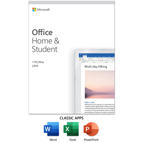 ms office home and business 2019 pc/mac