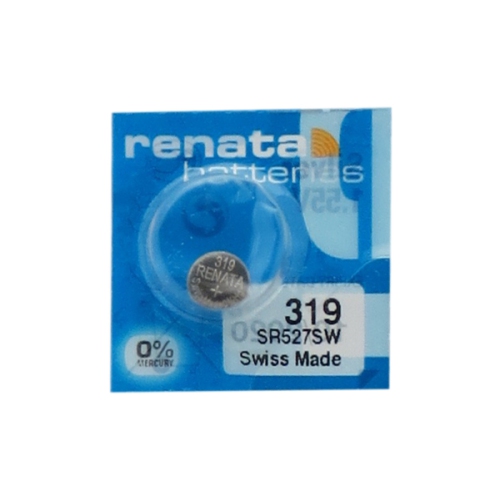 5-Pack 319 / SR527SW Renata Silver Oxide Button Batteries