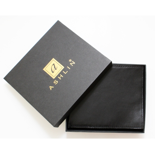 Ashlin® DESIGNER | BERNARD RFID Bifold wallet 10 card pockets