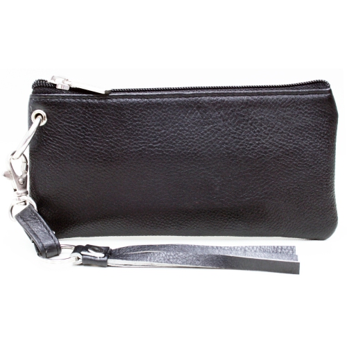 Ashlin® DESIGNER | DESTINY Wristlet and Cosmetic Bag with Removable Wrist Strap