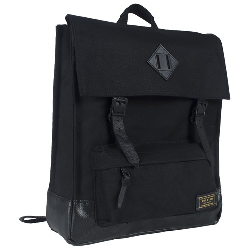 Sac à dos Noir de WillLand Outdoors pour portable de 15.4 po - Colinet