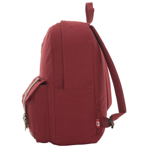 WillLand Outdoors Outdoors College Romantica 15.4" Laptop Day Backpack - Burgundy