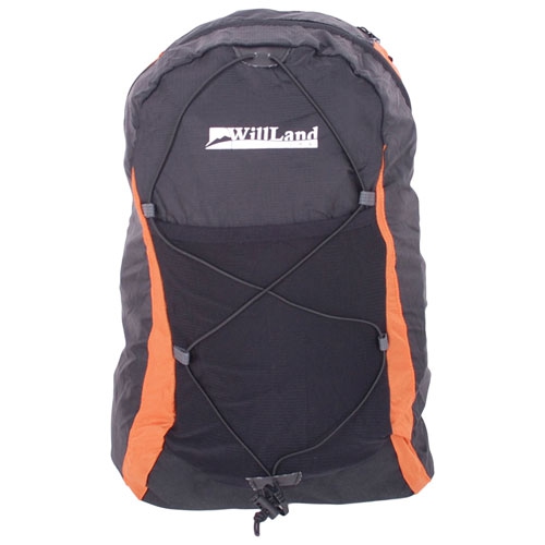 WILLLAND OUTDOORS  Acrobat Compact Folding Day Backpack - In Orange