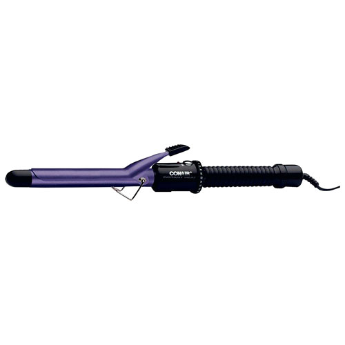 Conair 11/4" Instant Heat Ceramic Curling Iron Purple Curling