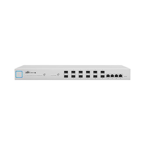 Ubiquiti Unifi 16-port Managed Aggregation 10-Gbps Fiber Switch with SFP - Rackmountable