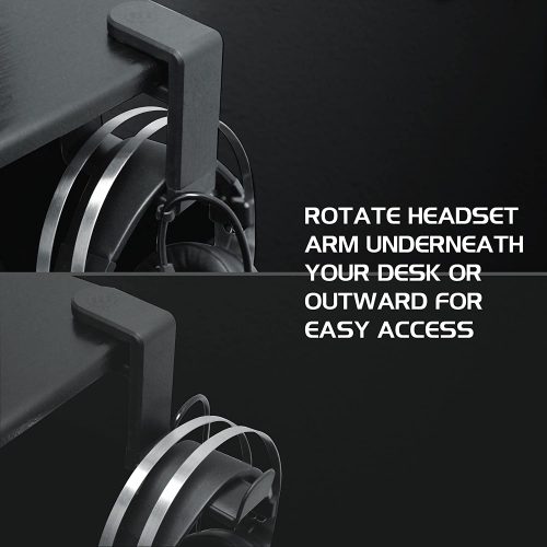 Enhance PC Gaming Headset Holder Hook Hanger Mount